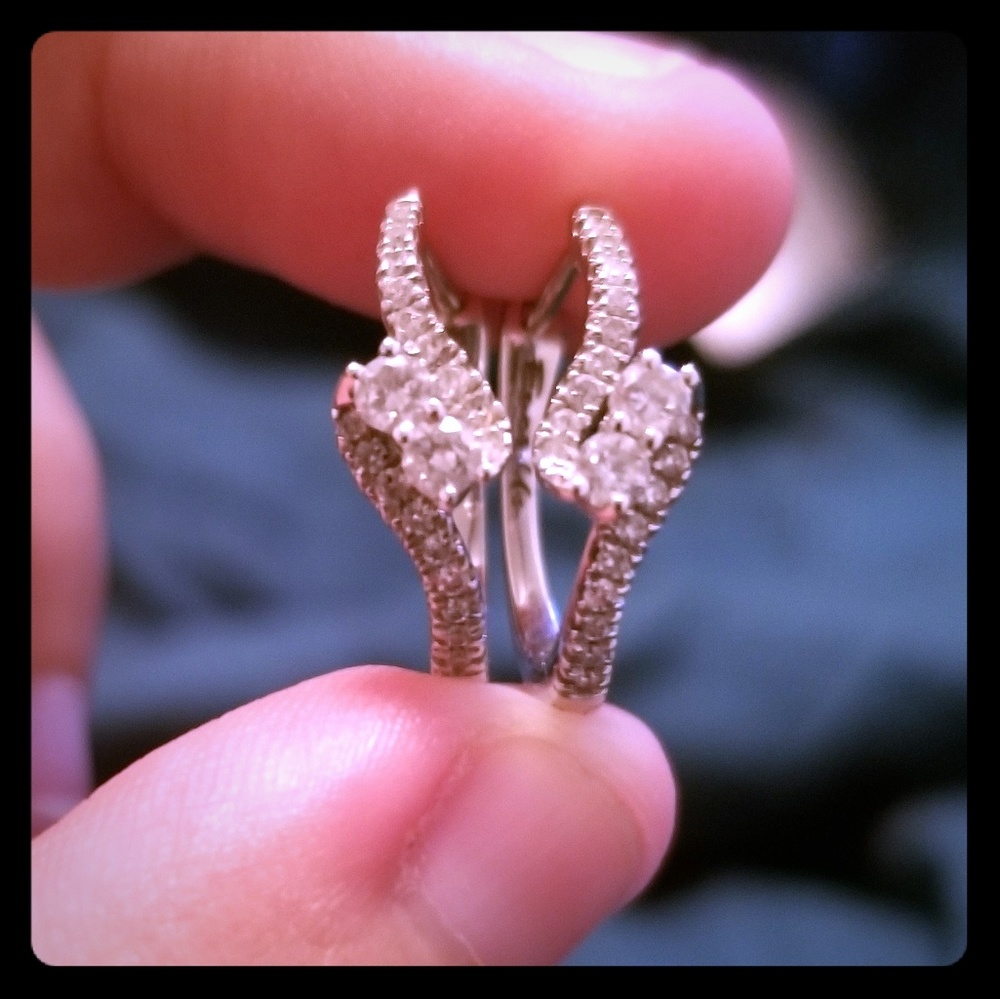 Diamond Earrings - Ever Us earrings